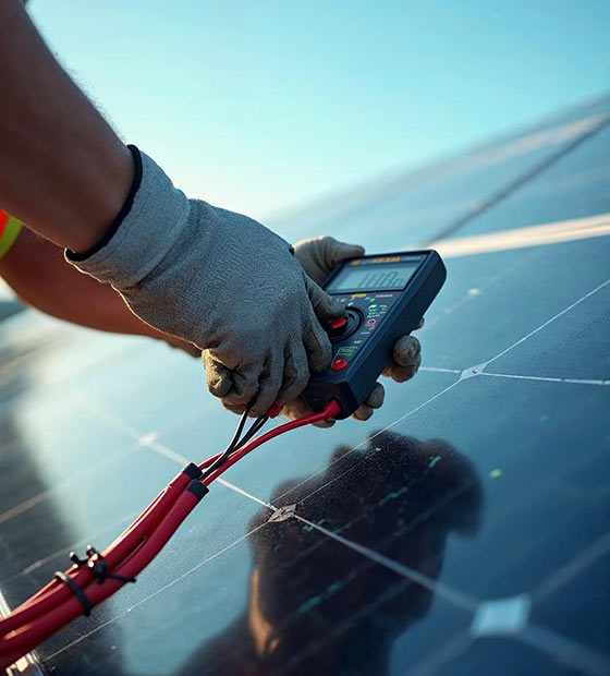 Electrical Connection of Solar Modules